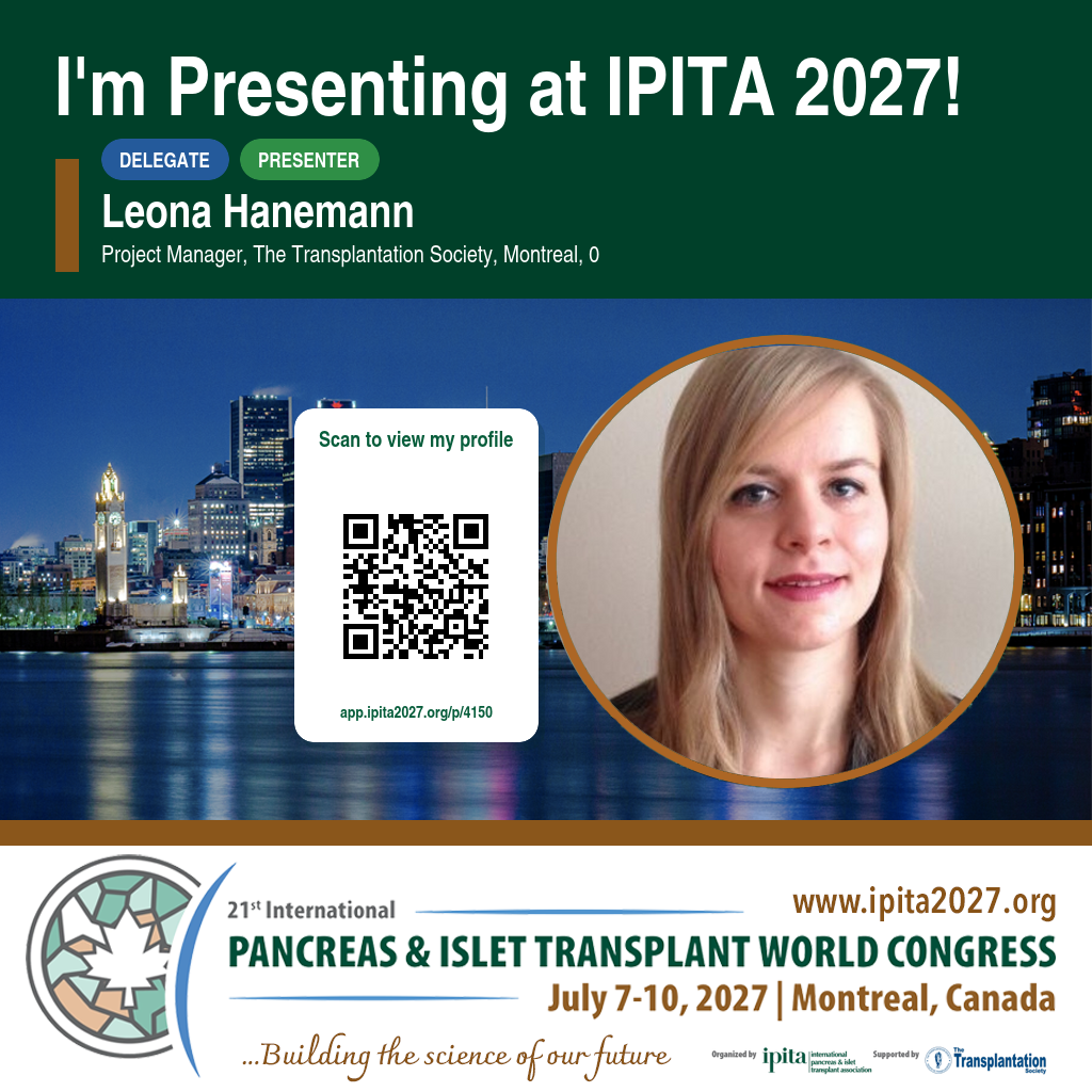 Let's Meet card for Leona Hanemann