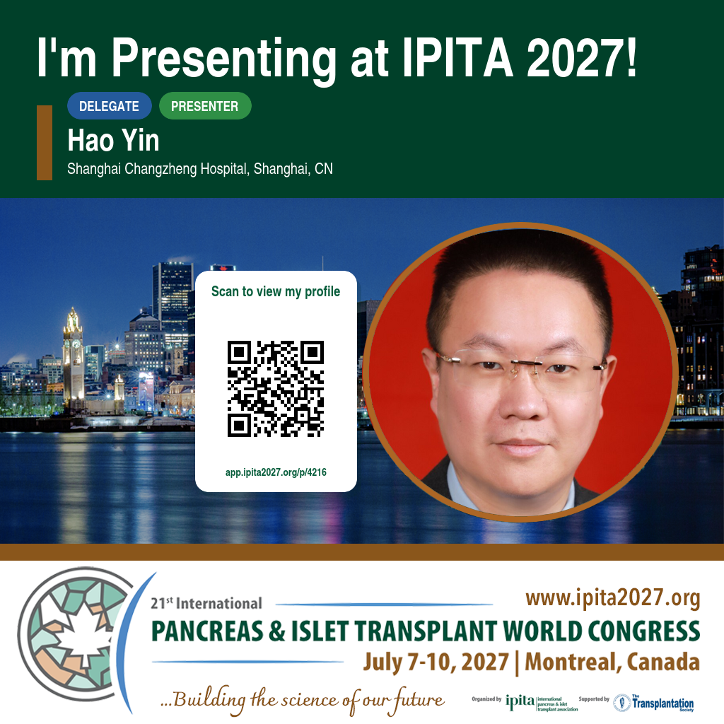 Let's Meet card for Hao Yin