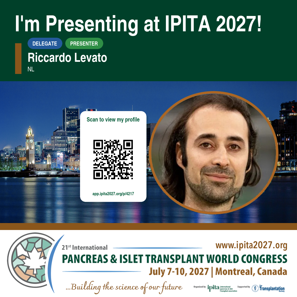 Let's Meet card for Riccardo Levato