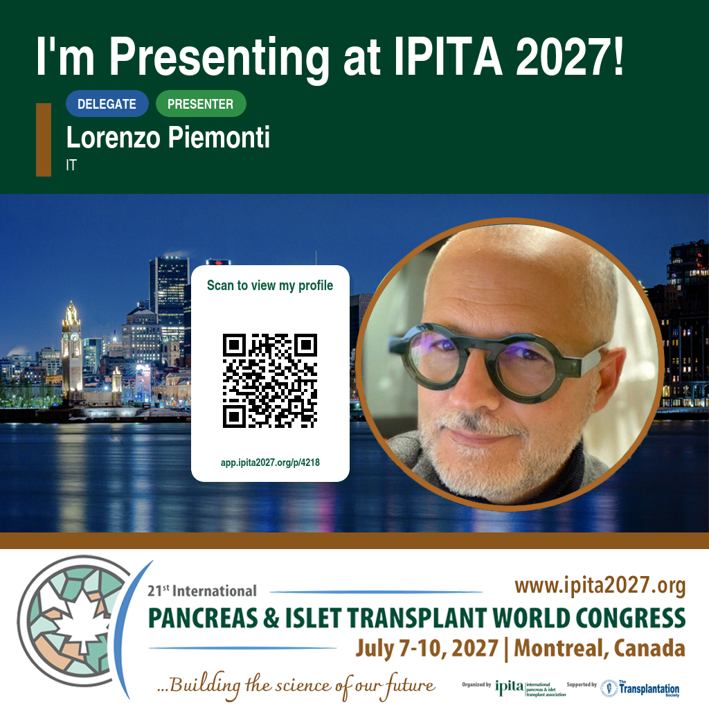 Let's Meet card for Lorenzo Piemonti